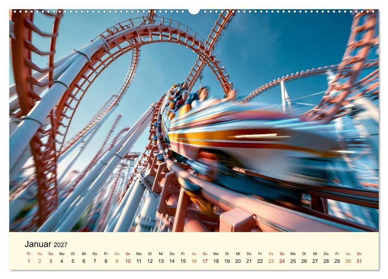 Bild: 9783594289013 | Achterbahn - High Tech, High Speed, High Thrill (hochwertiger...