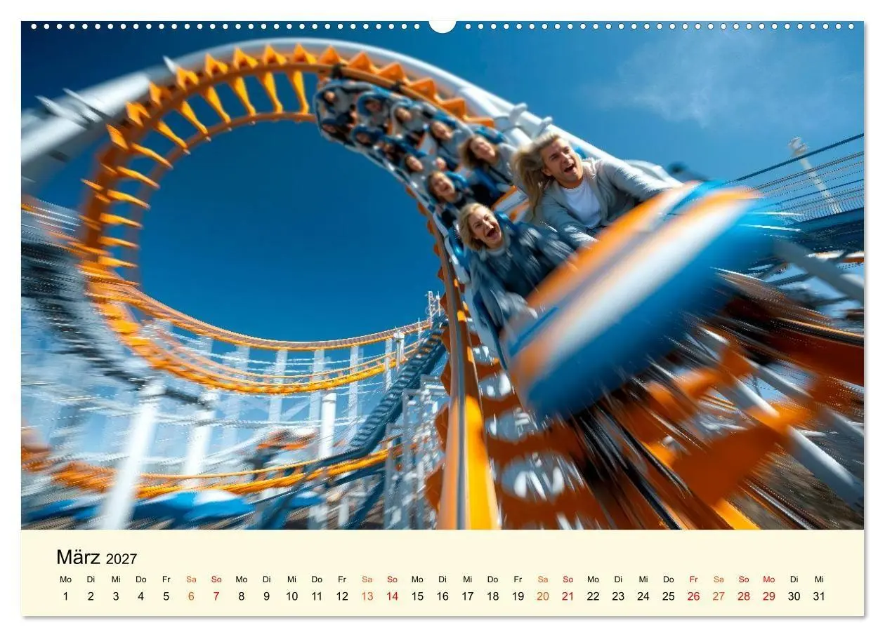 Bild: 9783594289013 | Achterbahn - High Tech, High Speed, High Thrill (hochwertiger...