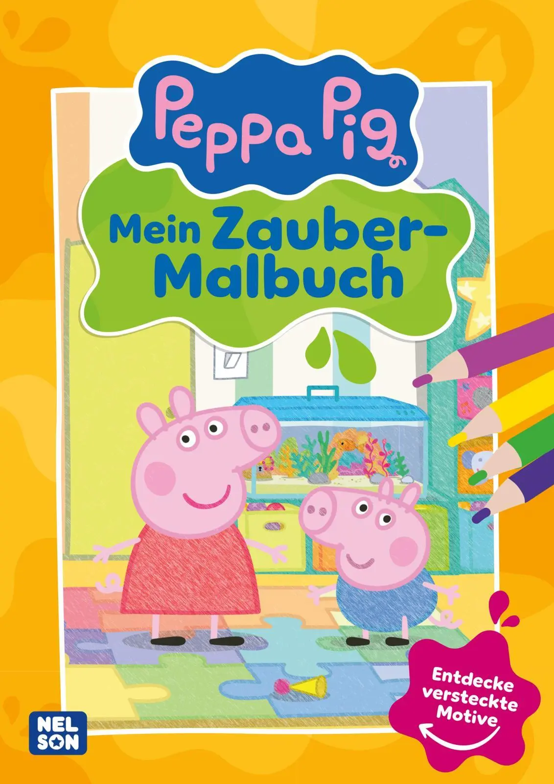 Cover: 9783845129013 | Peppa Wutz Ausmalbilder: Mein Zauber-Malbuch | Taschenbuch | 24 S.