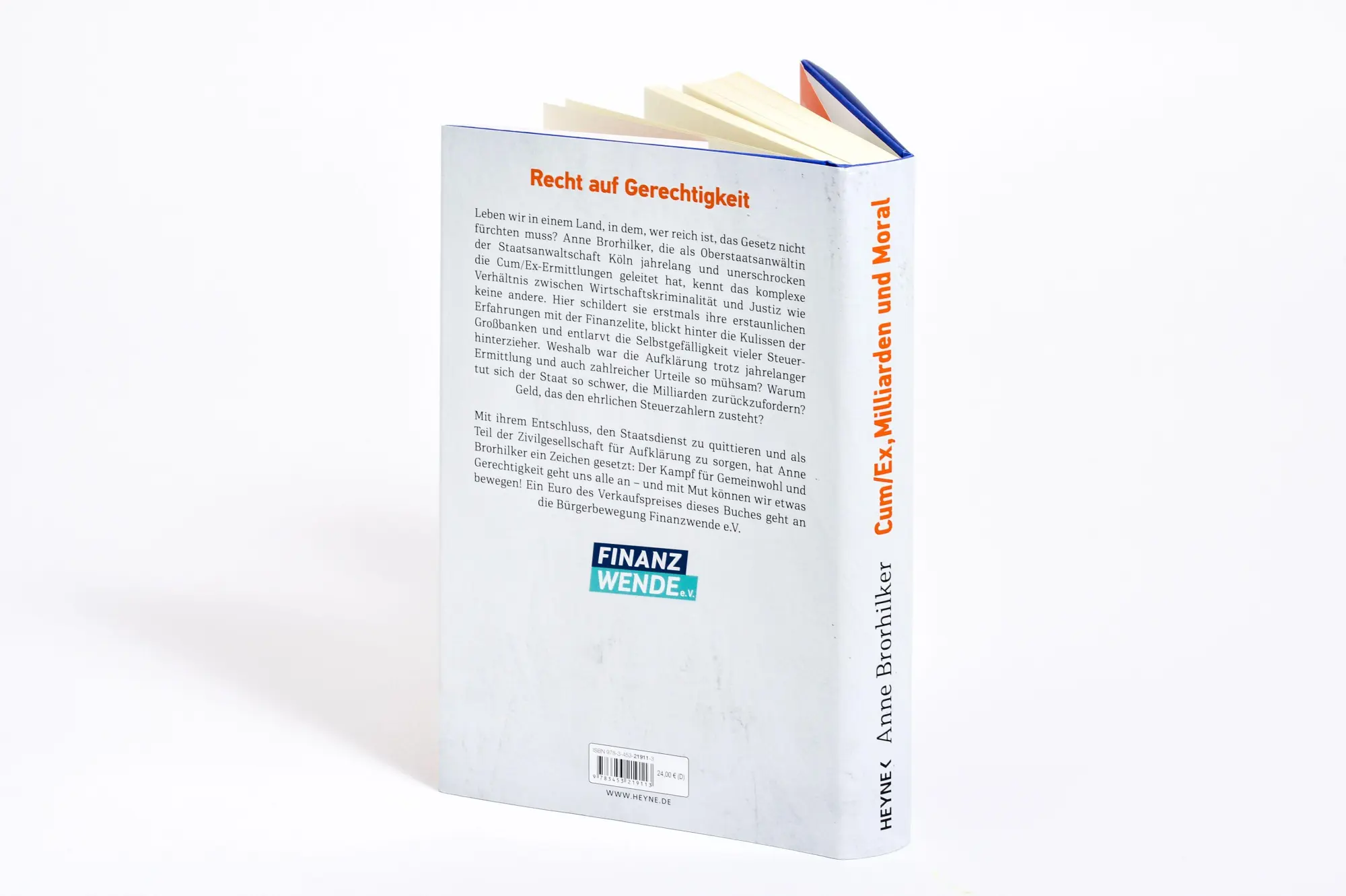 Bild: 9783453219113 | Cum/Ex, Milliarden und Moral | Anne Brorhilker (u. a.) | Buch | 272 S.