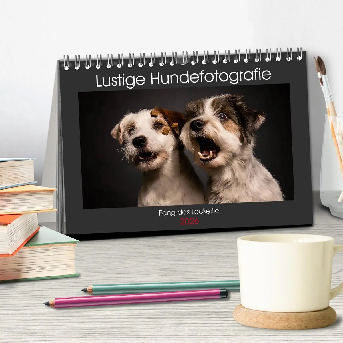 Bild: 9783457729113 | Fang das Leckerlie (Tischkalender 2026 DIN A5 quer), CALVENDO...