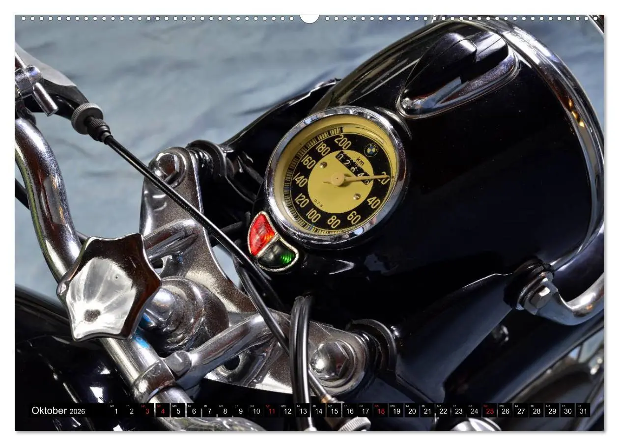 Bild: 9783516129113 | BMW R69S (Wandkalender 2026 DIN A2 quer), CALVENDO Monatskalender