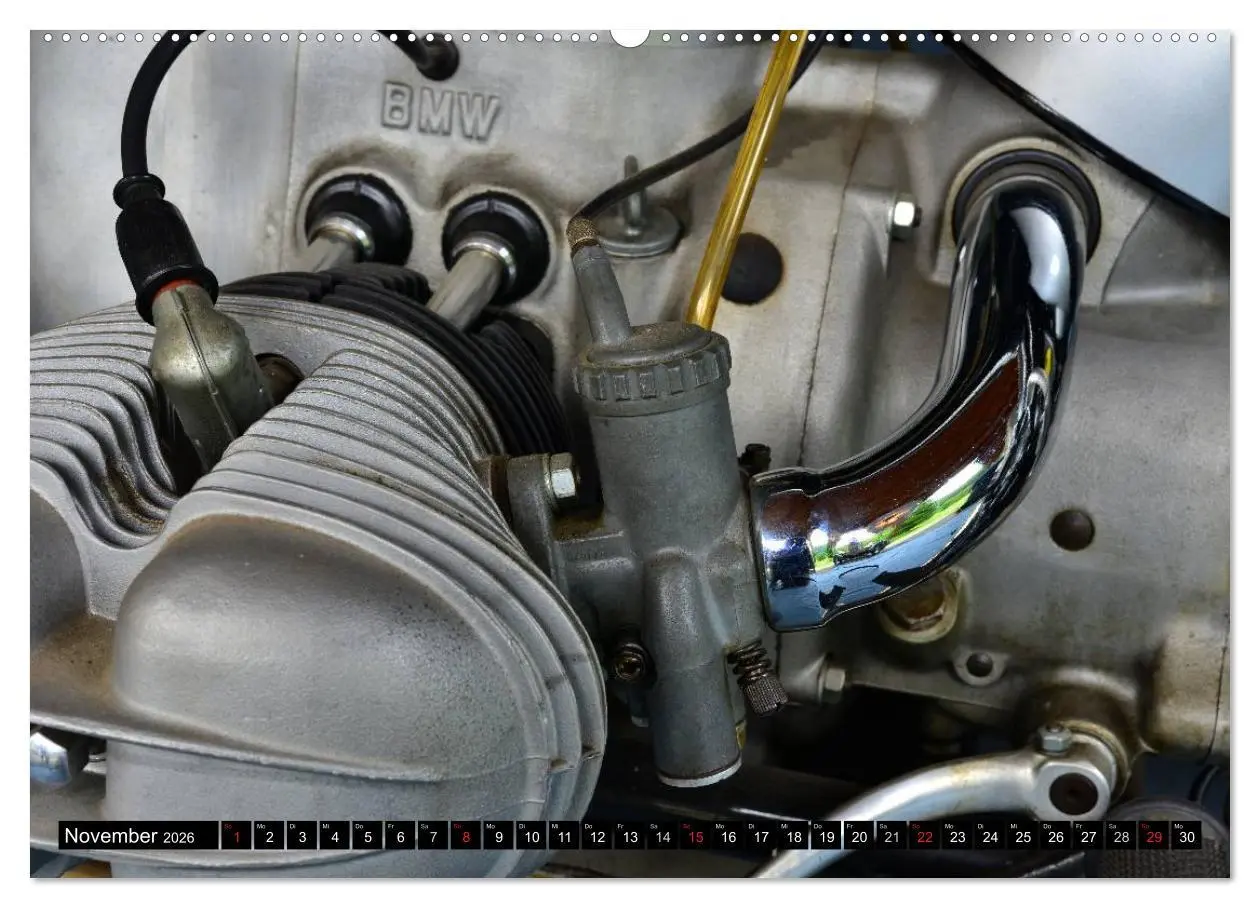 Bild: 9783516129113 | BMW R69S (Wandkalender 2026 DIN A2 quer), CALVENDO Monatskalender