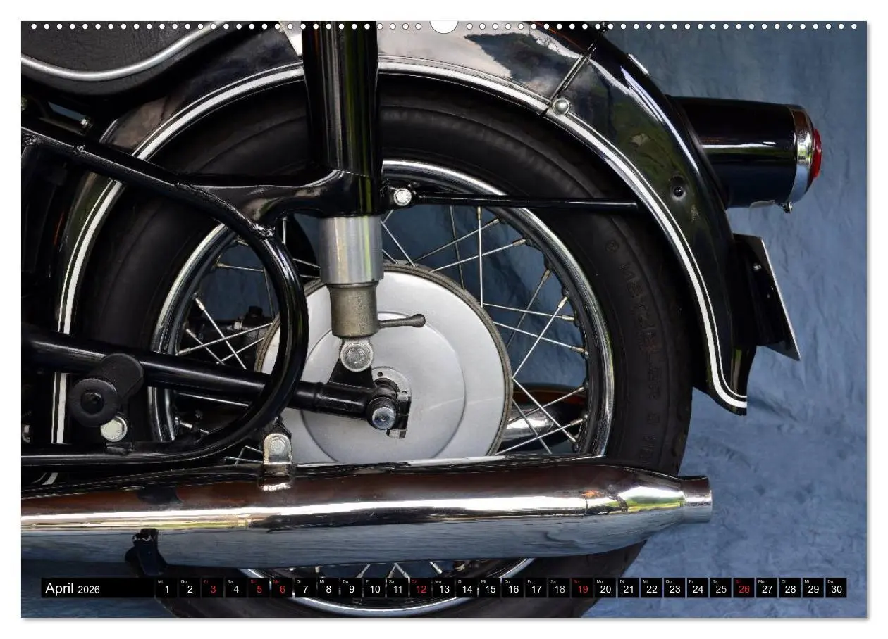 Bild: 9783516129113 | BMW R69S (Wandkalender 2026 DIN A2 quer), CALVENDO Monatskalender