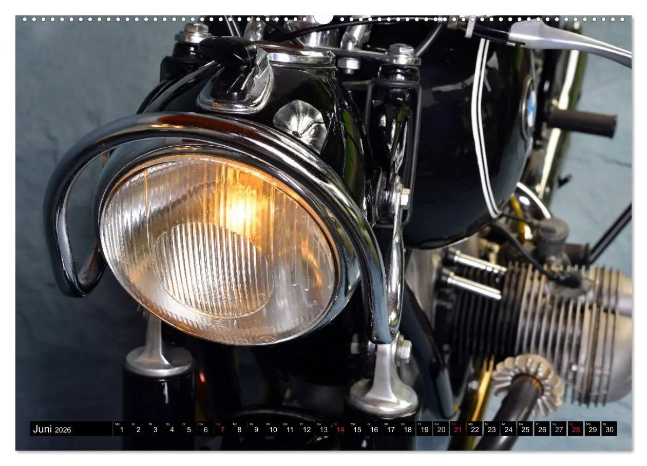Bild: 9783516129113 | BMW R69S (Wandkalender 2026 DIN A2 quer), CALVENDO Monatskalender