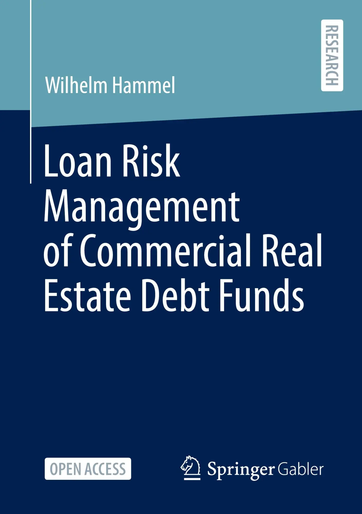 Cover: 9783658489113 | Loan Risk Management of Commercial Real Estate Debt Funds | Hammel