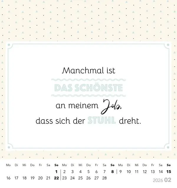 Bild: 9783731889113 | Visual Words Office 2026 | Verlag Korsch | Kalender | 13 S. | Deutsch