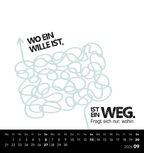 Bild: 9783731889113 | Visual Words Office 2026 | Verlag Korsch | Kalender | 13 S. | Deutsch