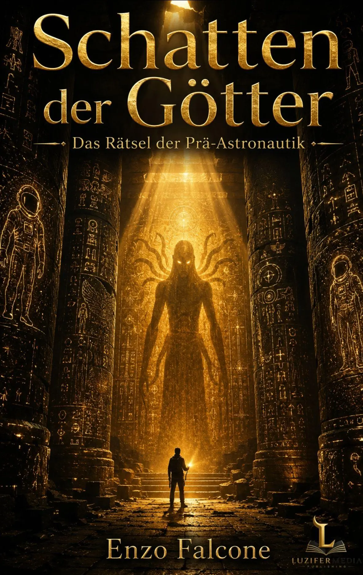 Cover: 9783913049113 | Schatten der Götter - Das Rätsel der Prä-Astronautik | Enzo Falcone