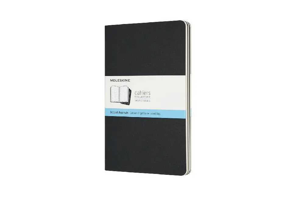 Cover: 8058341719213 | Moleskine Cahier Large/A5, 3er Set, Punktraster, Kartoneinband,...