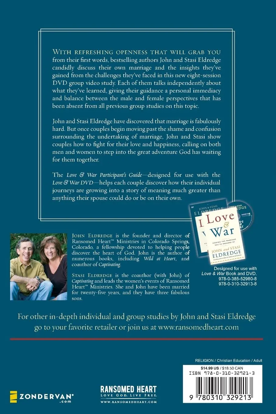 Rückseite: 9780310329213 | The Love and War Participant's Guide | John Eldredge (u. a.) | Buch