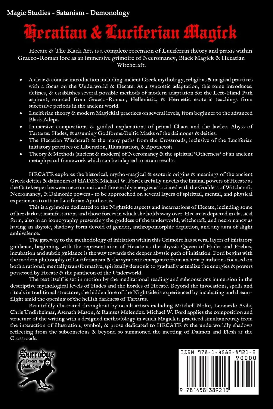Rückseite: 9781458389213 | Hecate &amp; The Black Arts | Liber Necromantia | Mitchell Nolte | Buch