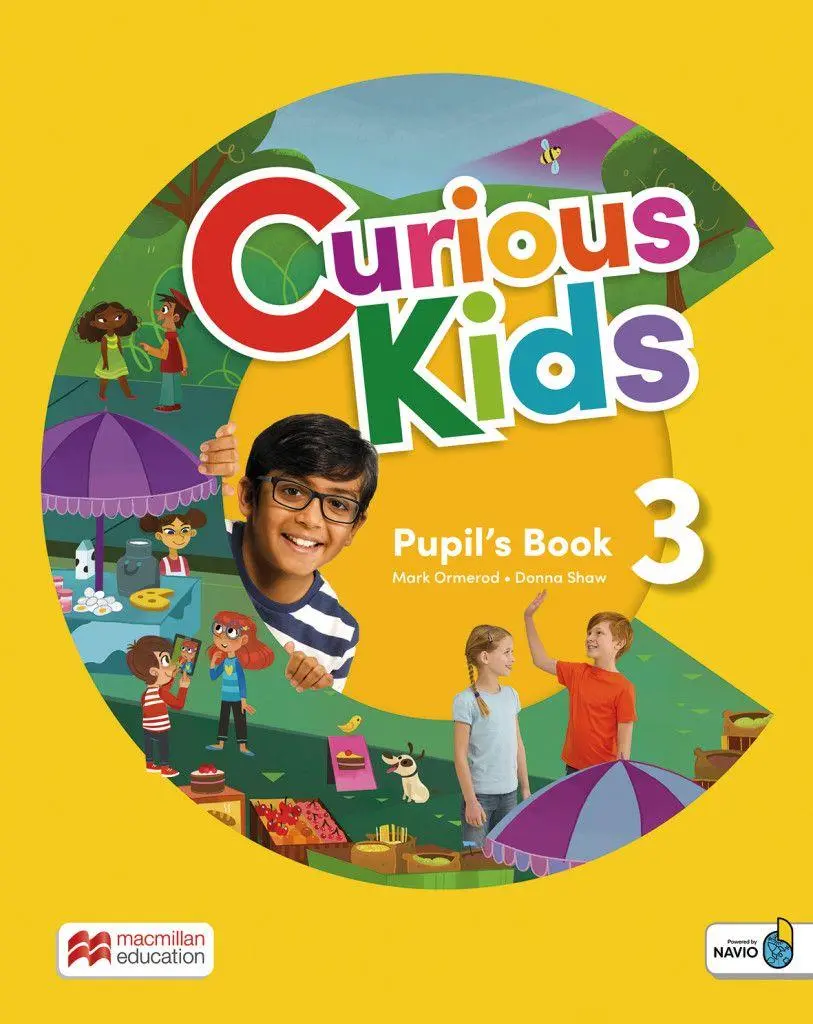 Cover: 9783190629213 | Curious Kids 3 | Pupil's Book with Digital Pupil's Book and App | 2024