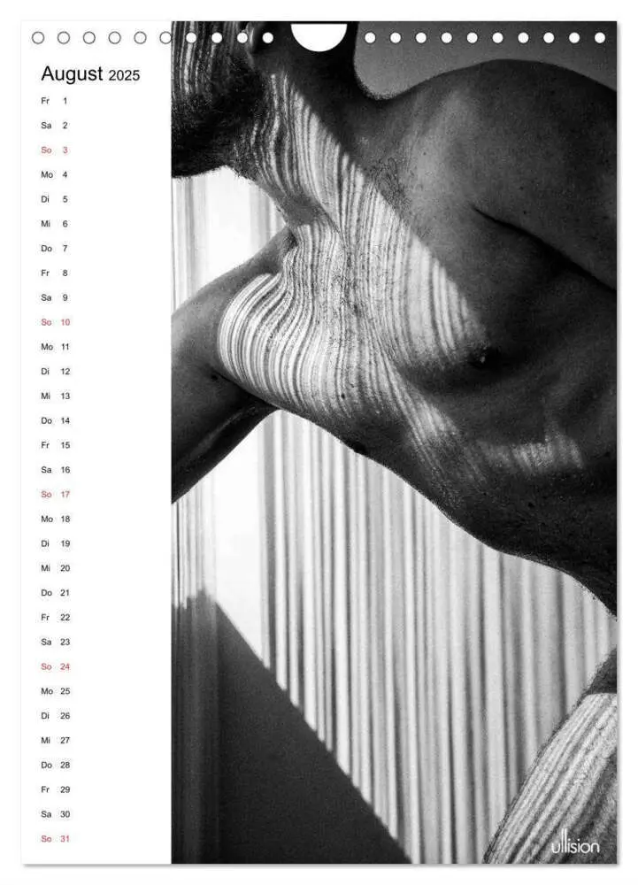 Bild: 9783435939213 | Männer AKT abstrakt (Wandkalender 2025 DIN A4 hoch), CALVENDO...