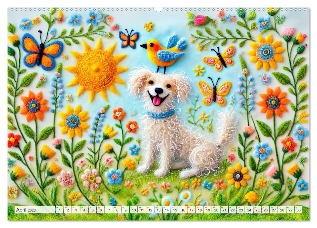 Bild: 9783457269213 | Niedliche Filzhunde - Liebevolle Ideen aus Filz und Wolle...
