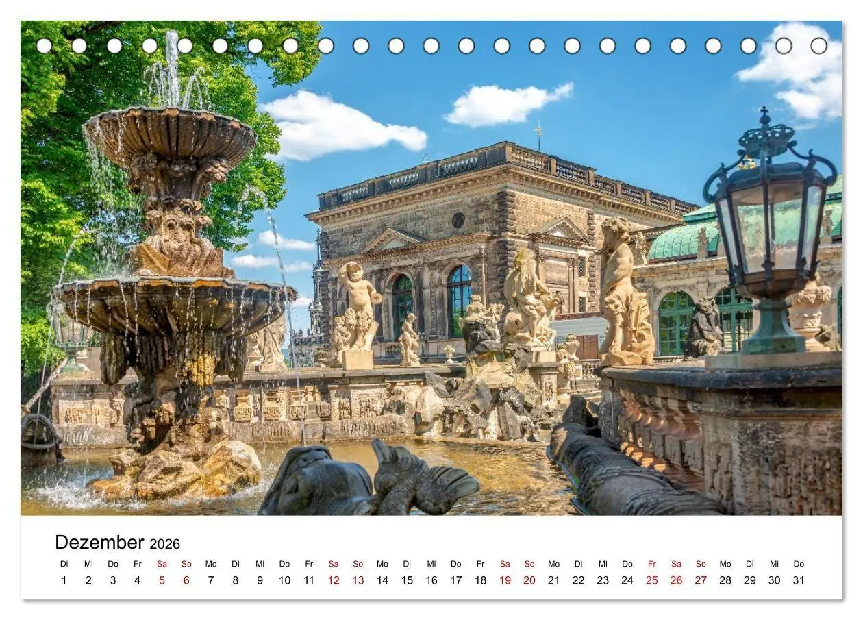 Bild: 9783516669213 | Dresden, Atmosphäre der Altstadt (Tischkalender 2026 DIN A5 quer),...