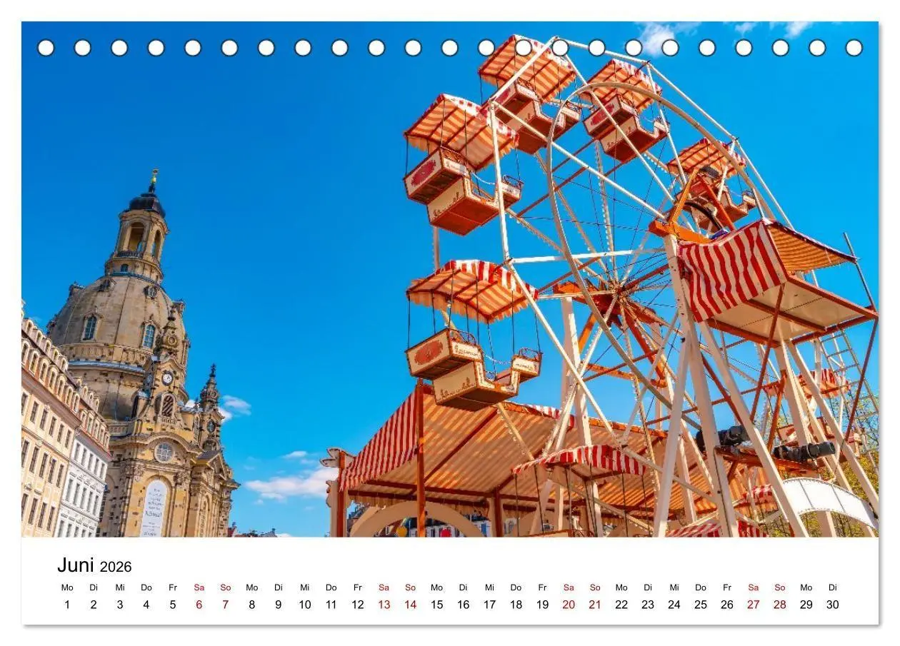 Bild: 9783516669213 | Dresden, Atmosphäre der Altstadt (Tischkalender 2026 DIN A5 quer),...