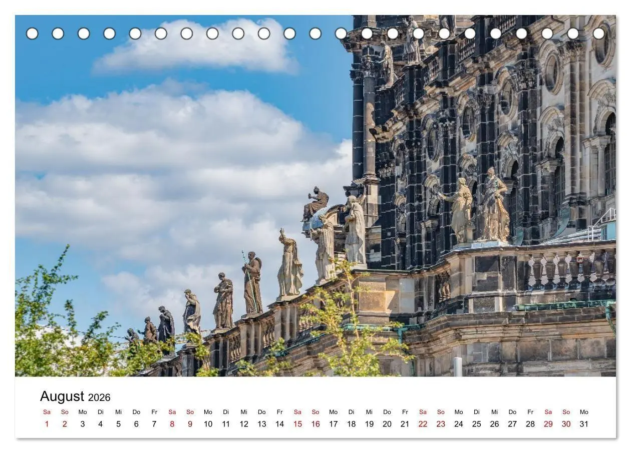 Bild: 9783516669213 | Dresden, Atmosphäre der Altstadt (Tischkalender 2026 DIN A5 quer),...