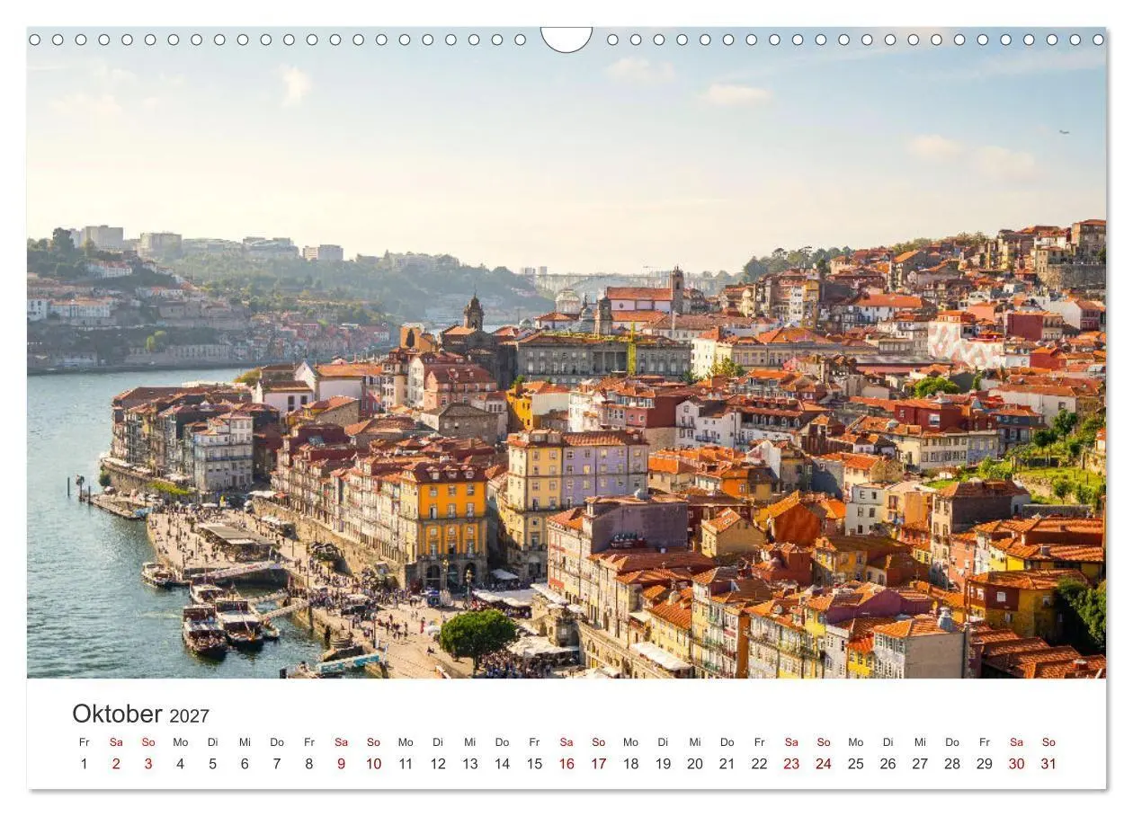 Bild: 9783569379213 | Porto - Eine Liebeserklärung (Wandkalender 2027 DIN A3 quer),...