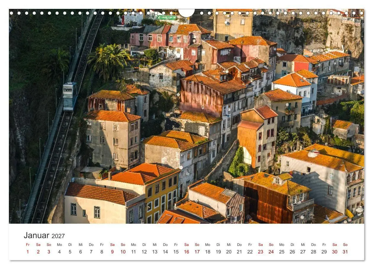 Bild: 9783569379213 | Porto - Eine Liebeserklärung (Wandkalender 2027 DIN A3 quer),...
