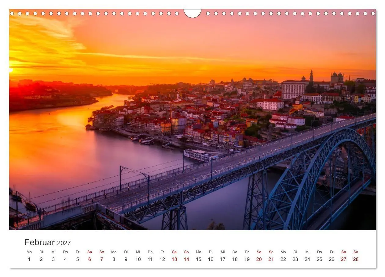 Bild: 9783569379213 | Porto - Eine Liebeserklärung (Wandkalender 2027 DIN A3 quer),...