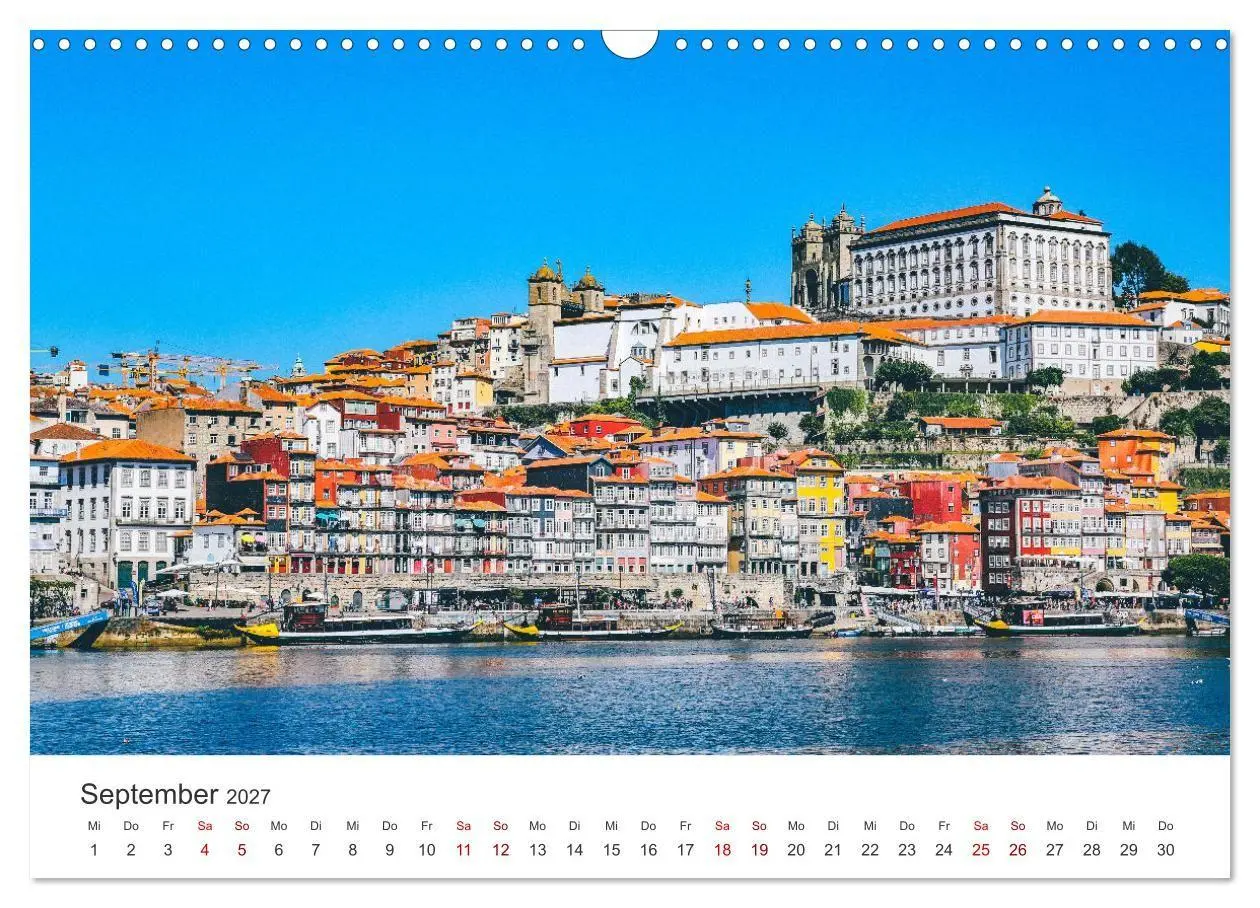 Bild: 9783569379213 | Porto - Eine Liebeserklärung (Wandkalender 2027 DIN A3 quer),...