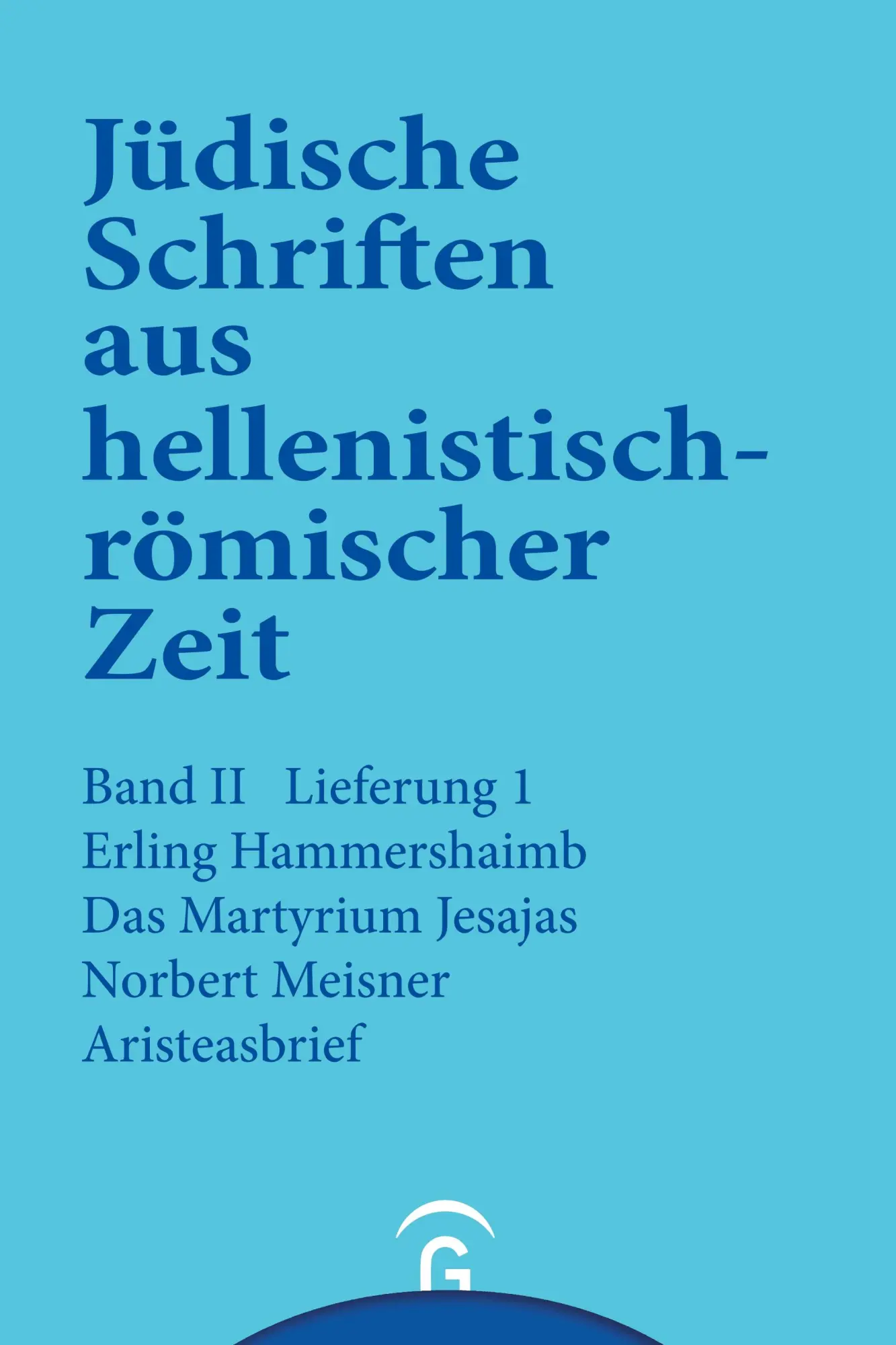 Cover: 9783579039213 | Das Martyrium Jesajas. Aristeasbrief | E. Hammershaimb (u. a.) | Buch