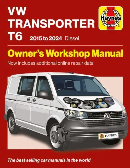 Cover: 9781785219313 | Volkswagen Transporter T6 2015 to 2024 Diesel | Haynes Group Ltd