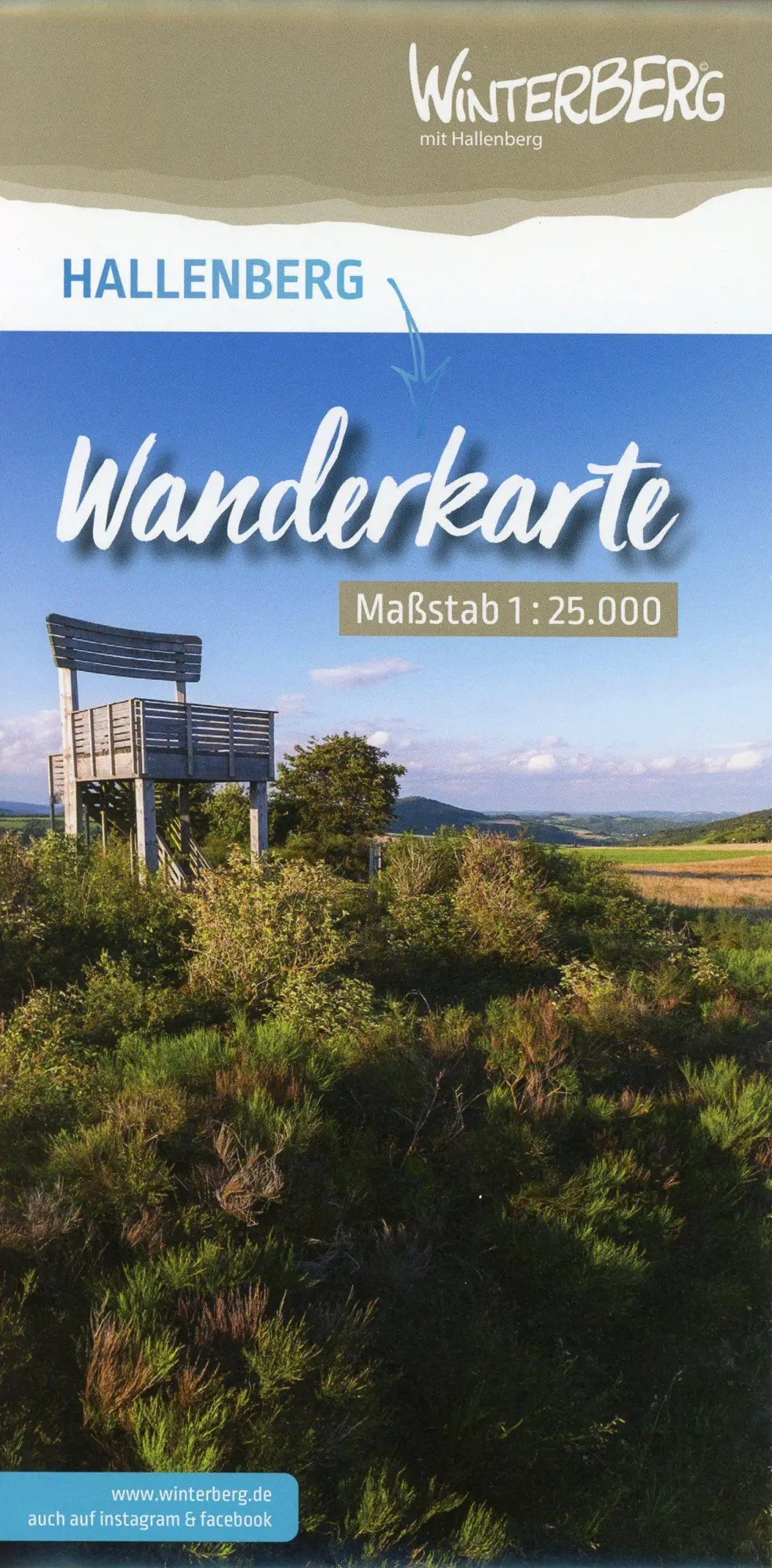 Cover: 9783866369313 | Wanderkarte Hallenberg 1:25 000 | GmbH | (Land-)Karte | Deutsch | 2020