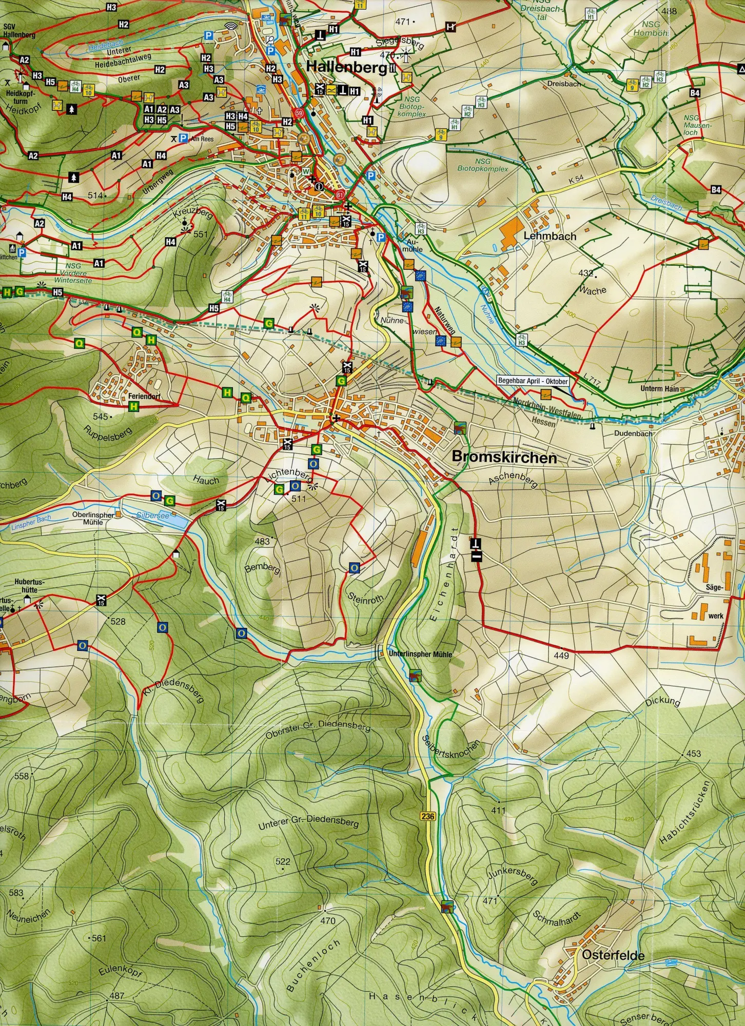 Bild: 9783866369313 | Wanderkarte Hallenberg 1:25 000 | GmbH | (Land-)Karte | Deutsch | 2020