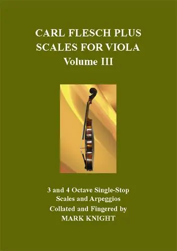 Cover: 9790900209313 | Carl Flesch Plus Vol.3 | Scales For Viola | Carl Flesch | Buch