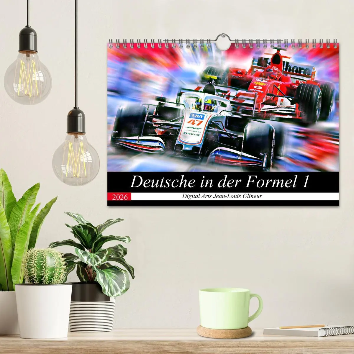 Bild: 9783457799413 | Deutsche in der Formel 1 (Wandkalender 2026 DIN A4 quer), CALVENDO...