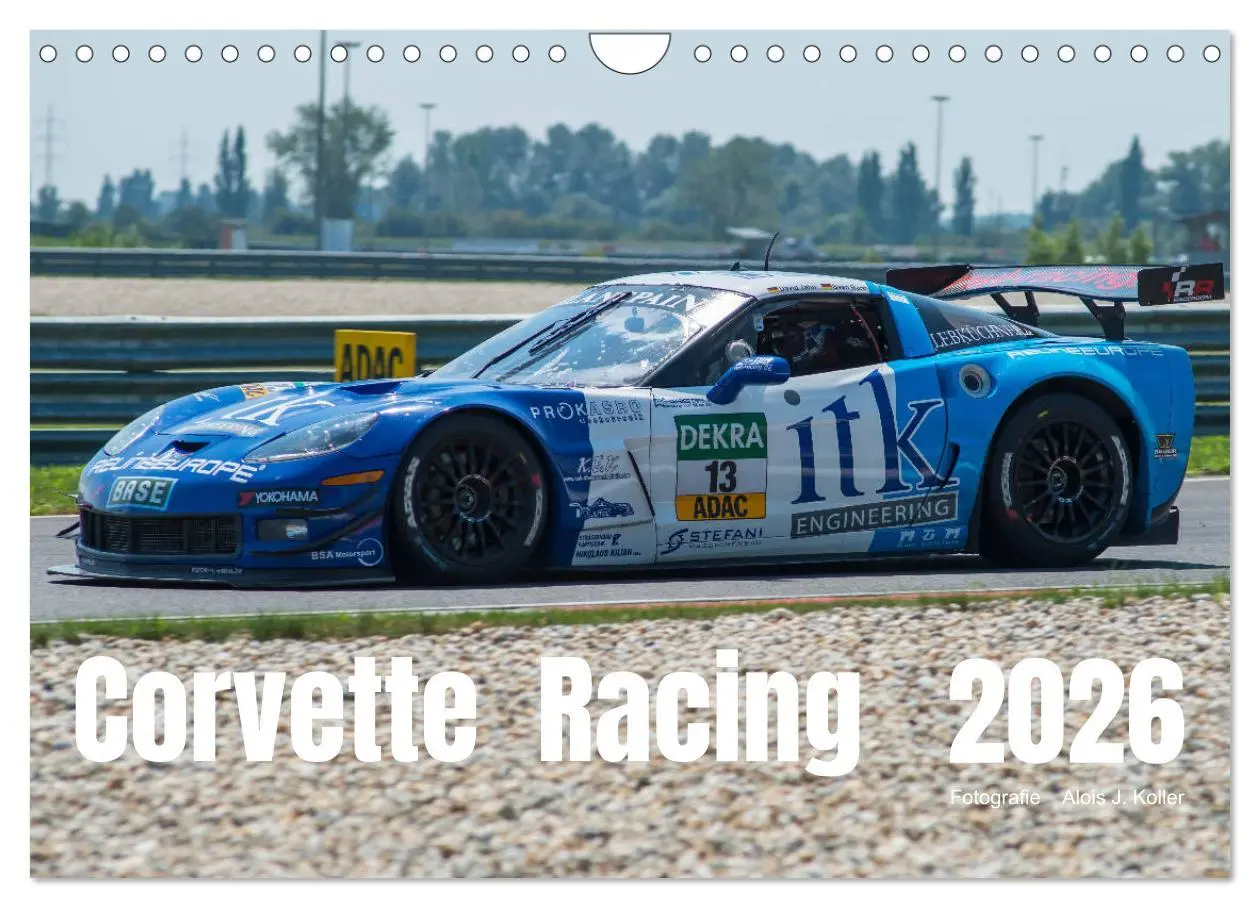Cover: 9783457869413 | Corvette Racing 2026 (Wandkalender 2026 DIN A4 quer), CALVENDO...