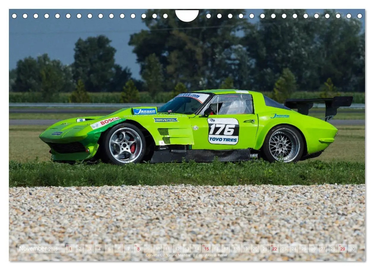 Bild: 9783457869413 | Corvette Racing 2026 (Wandkalender 2026 DIN A4 quer), CALVENDO...