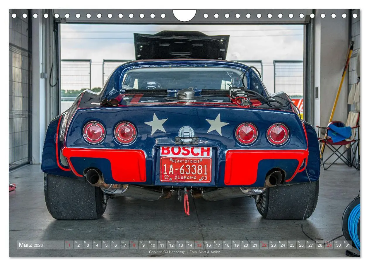 Bild: 9783457869413 | Corvette Racing 2026 (Wandkalender 2026 DIN A4 quer), CALVENDO...