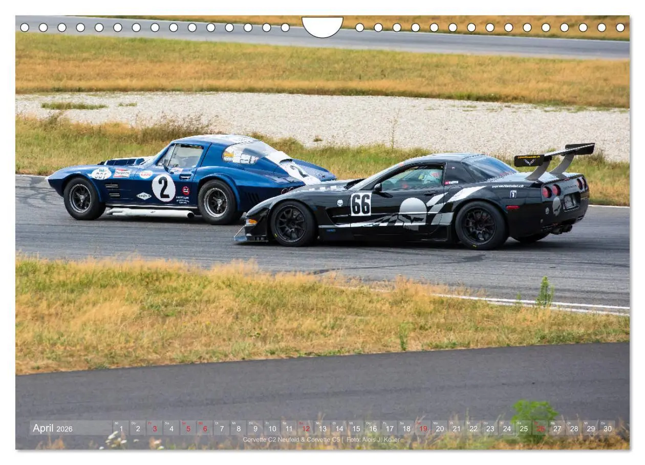 Bild: 9783457869413 | Corvette Racing 2026 (Wandkalender 2026 DIN A4 quer), CALVENDO...