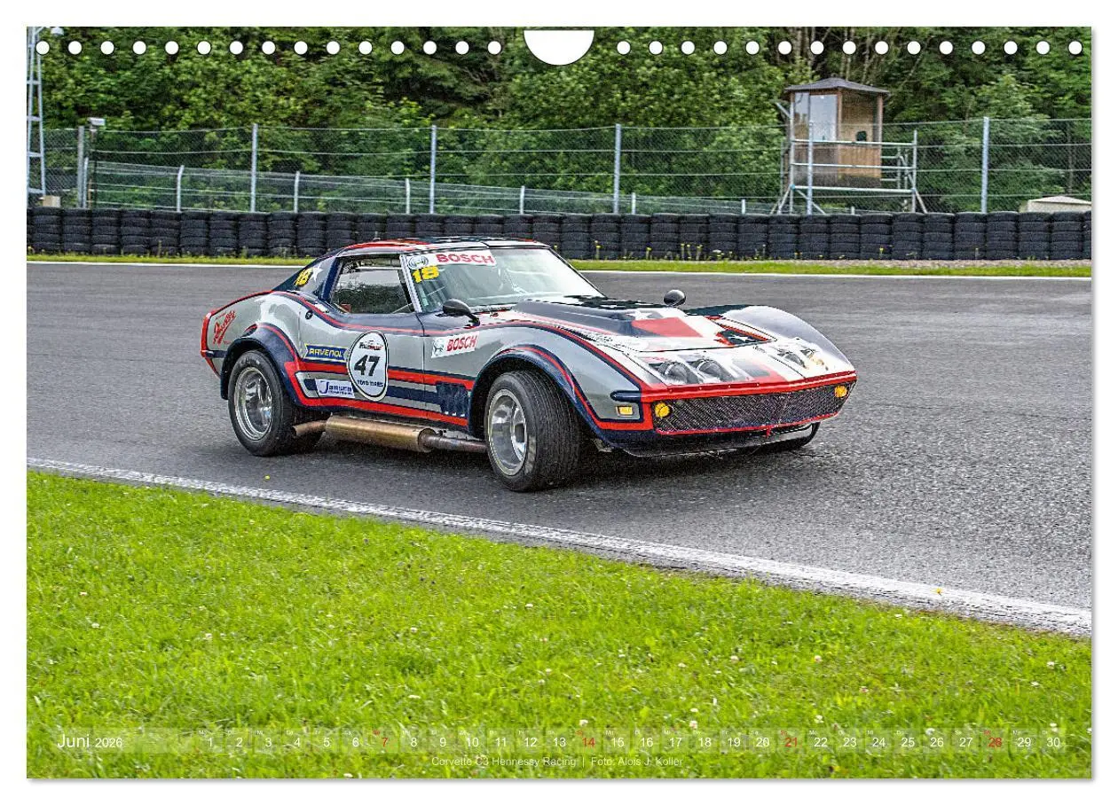 Bild: 9783457869413 | Corvette Racing 2026 (Wandkalender 2026 DIN A4 quer), CALVENDO...