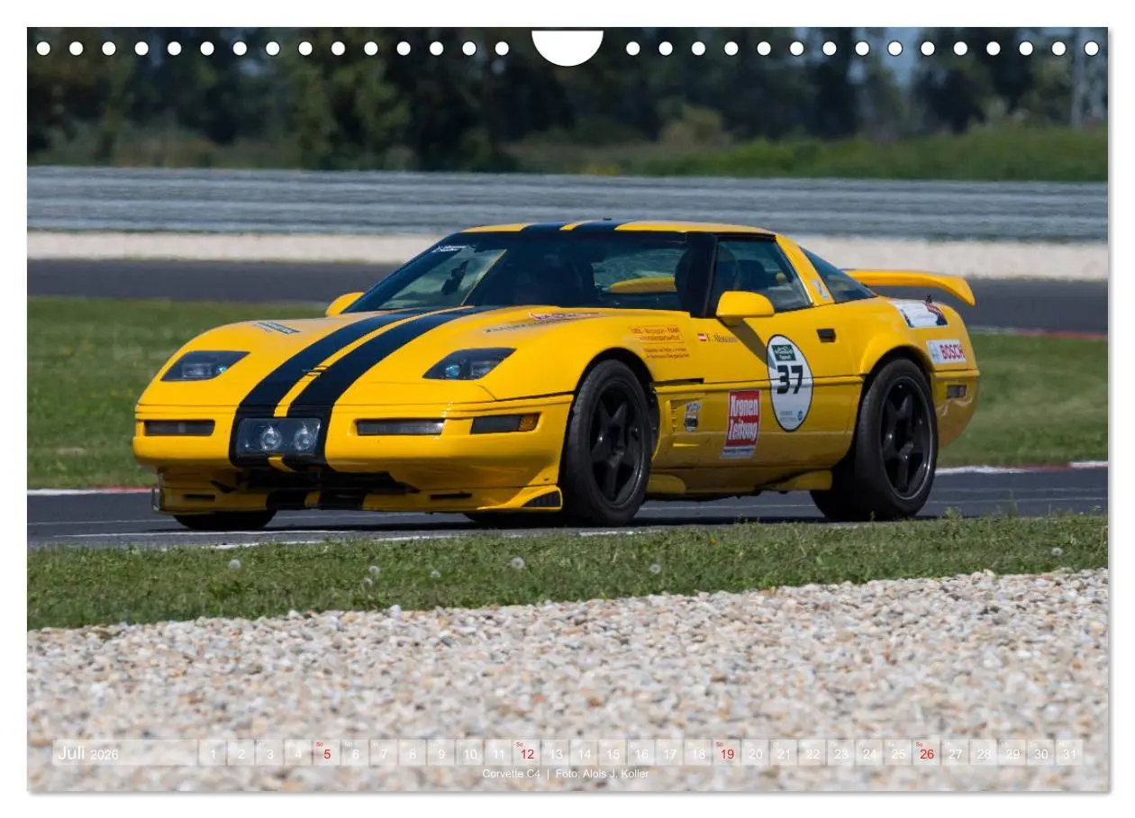 Bild: 9783457869413 | Corvette Racing 2026 (Wandkalender 2026 DIN A4 quer), CALVENDO...