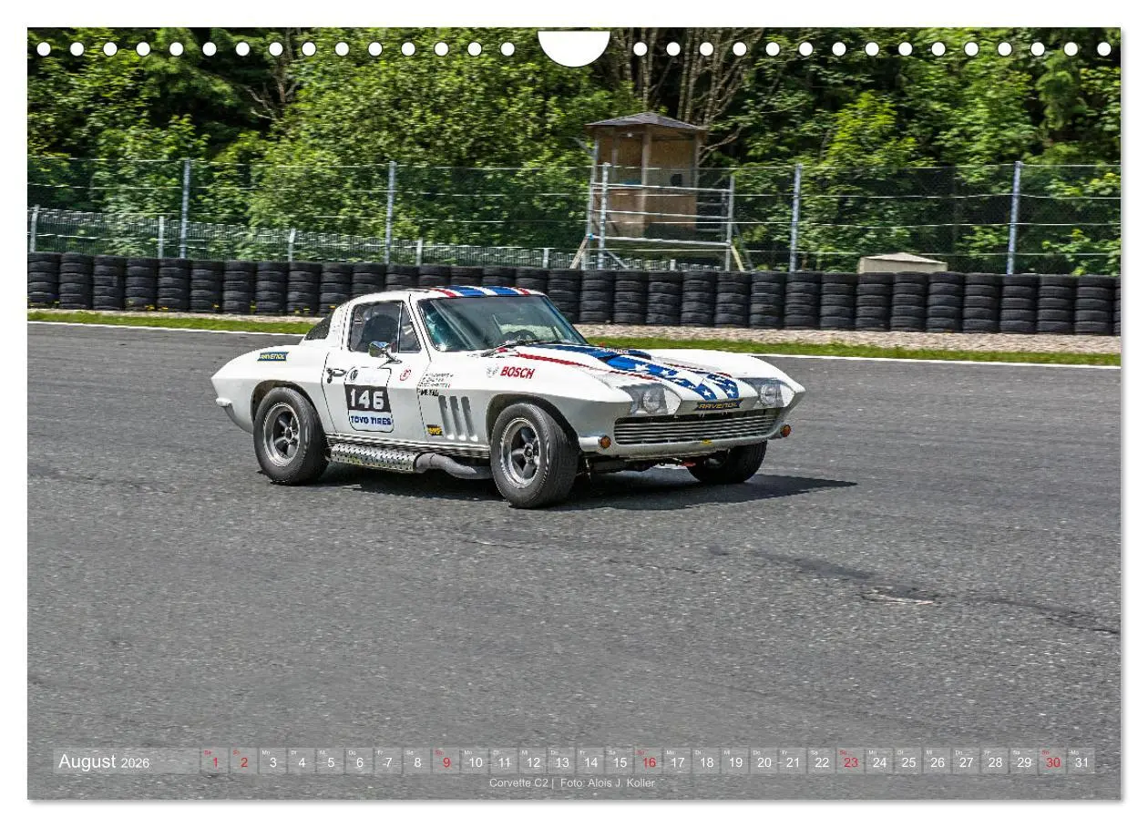 Bild: 9783457869413 | Corvette Racing 2026 (Wandkalender 2026 DIN A4 quer), CALVENDO...