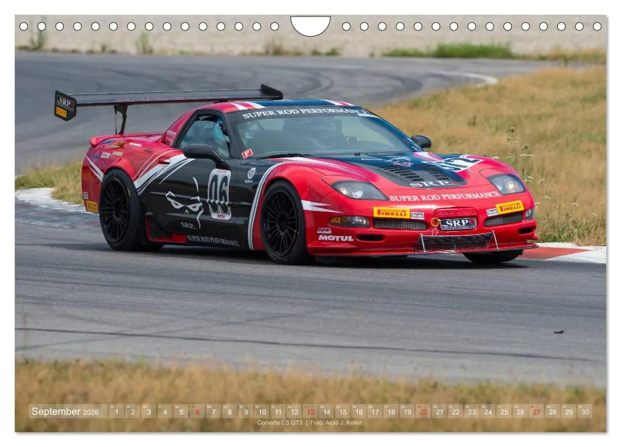 Bild: 9783457869413 | Corvette Racing 2026 (Wandkalender 2026 DIN A4 quer), CALVENDO...