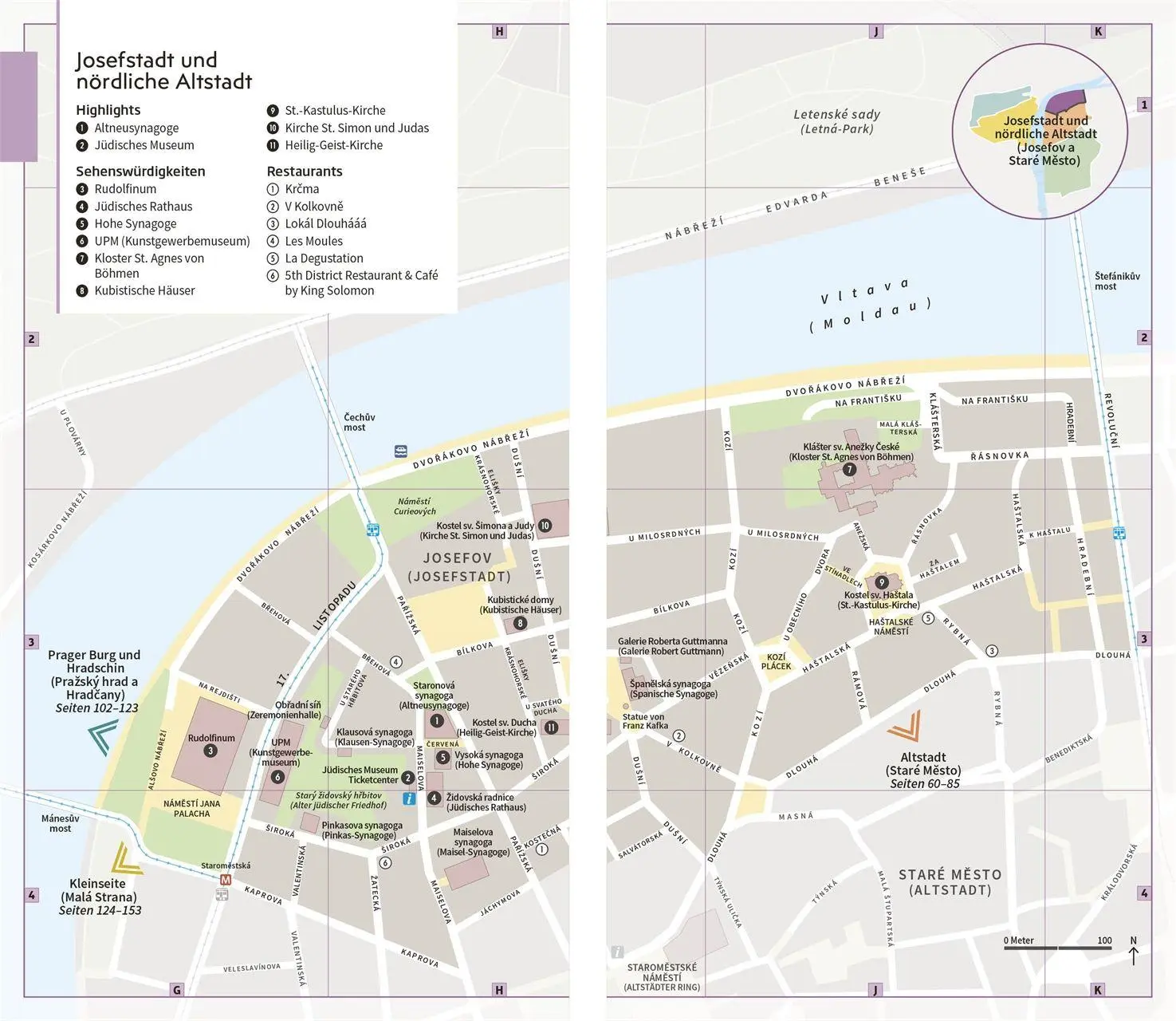 Bild: 9783734209413 | Vis-à-Vis Reiseführer Prag | DK Verlag - Reise | Taschenbuch | 224 S.