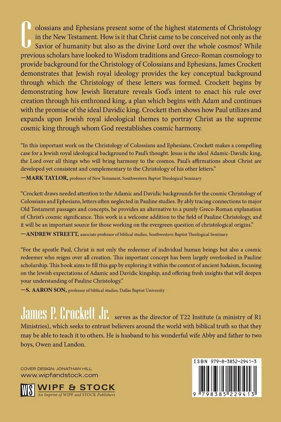Rückseite: 9798385229413 | Christ over All Things | James P. Jr. Crockett | Taschenbuch | 2024