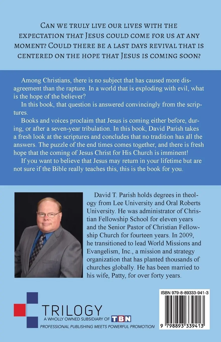 Rückseite: 9798893339413 | The Imminent Return of Jesus | David T. Parish | Taschenbuch | 2024