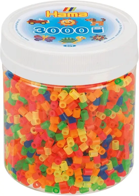 Cover: 28178209513 | Hama 209-51 - Perlen, Perlen, Dose mit Bügelperlen, 3000 Stück,...