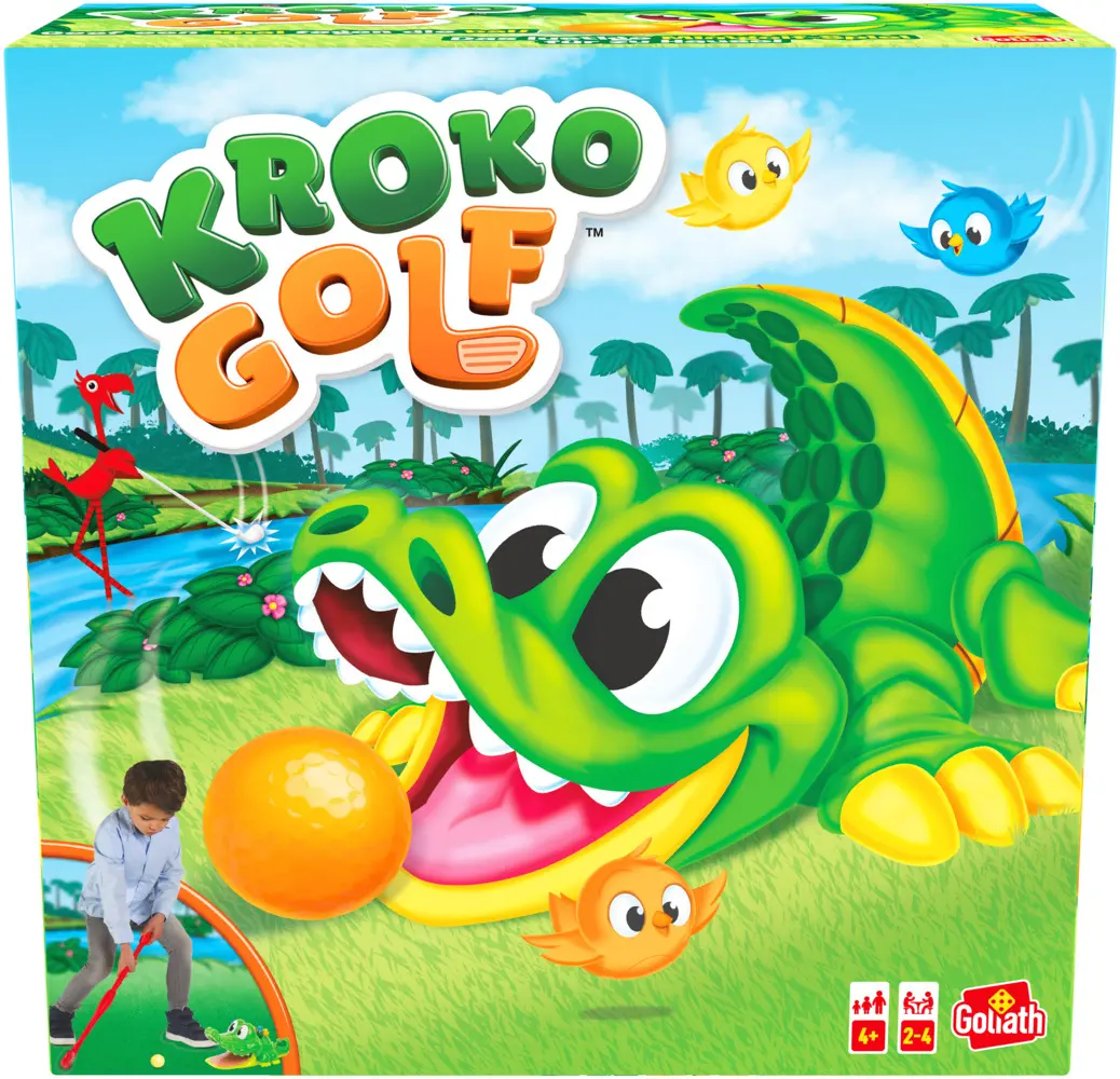 Cover: 8720077349513 | Kroko Golf | Spiel | 934951.006 | Deutsch | 2026 | Goliath Toys