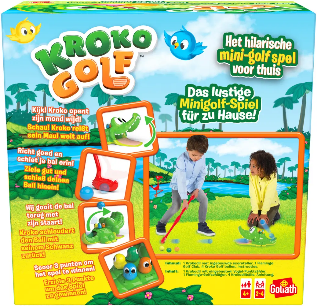 Bild: 8720077349513 | Kroko Golf | Spiel | 934951.006 | Deutsch | 2026 | Goliath Toys