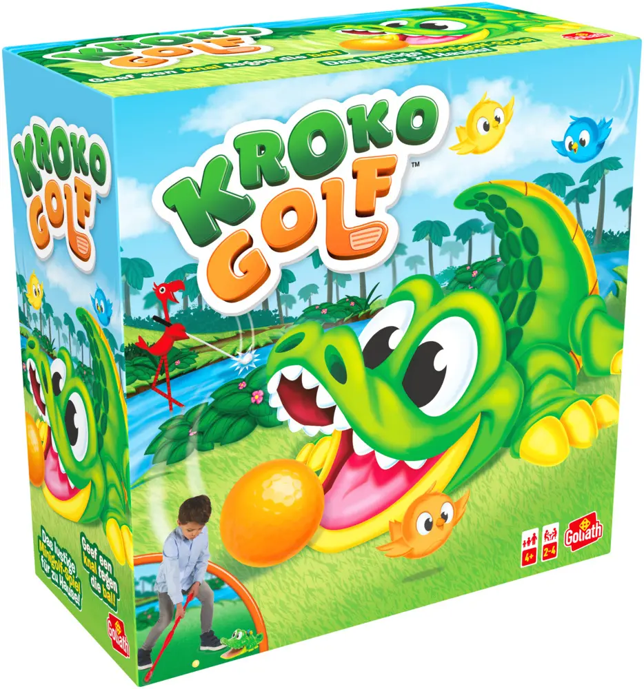 Bild: 8720077349513 | Kroko Golf | Spiel | 934951.006 | Deutsch | 2026 | Goliath Toys