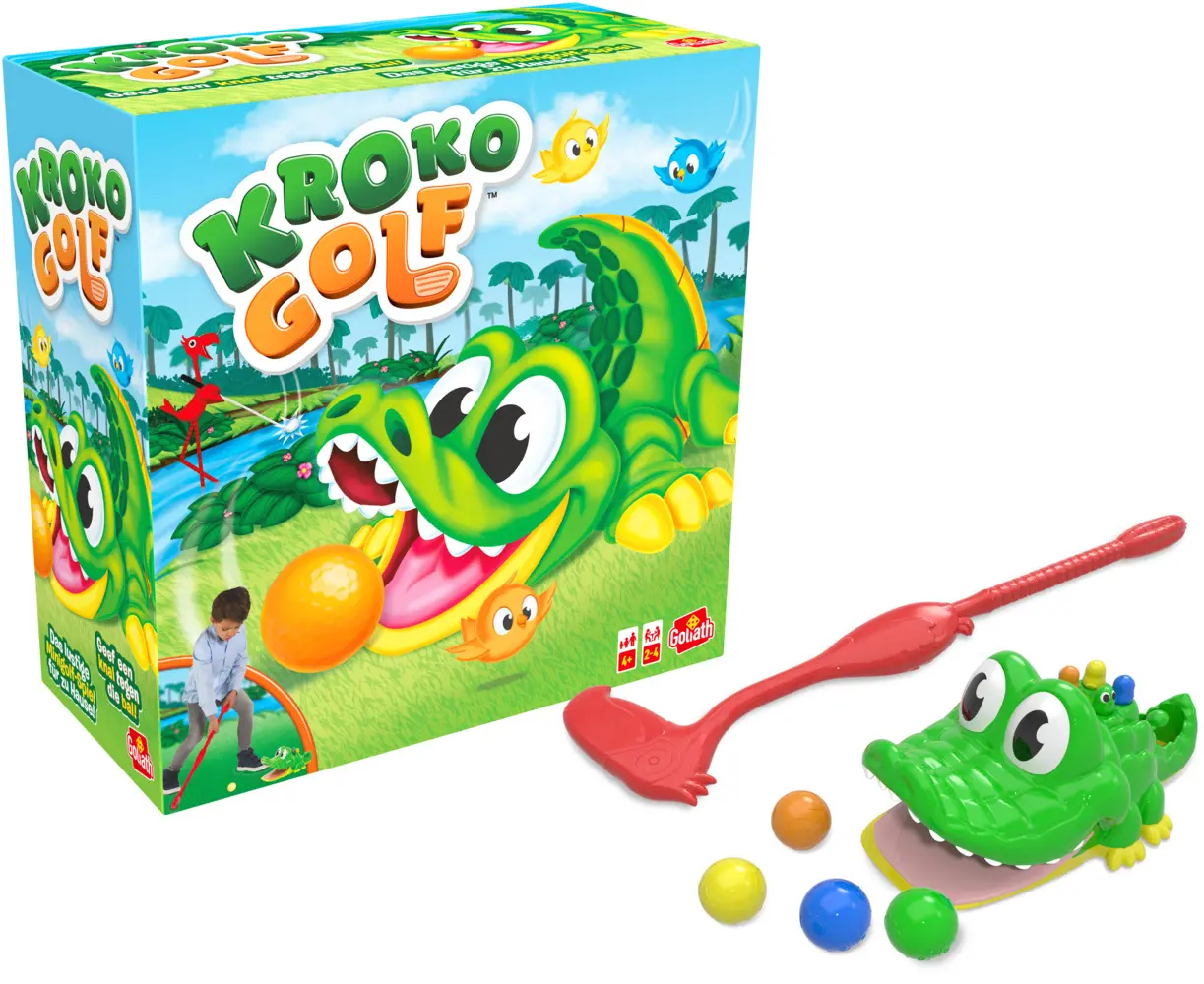 Bild: 8720077349513 | Kroko Golf | Spiel | 934951.006 | Deutsch | 2026 | Goliath Toys