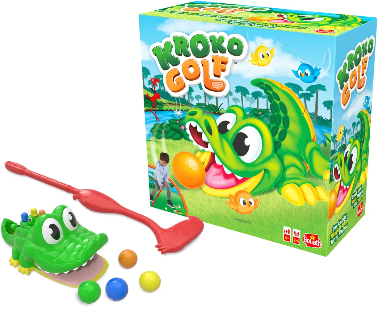 Bild: 8720077349513 | Kroko Golf | Spiel | 934951.006 | Deutsch | 2026 | Goliath Toys