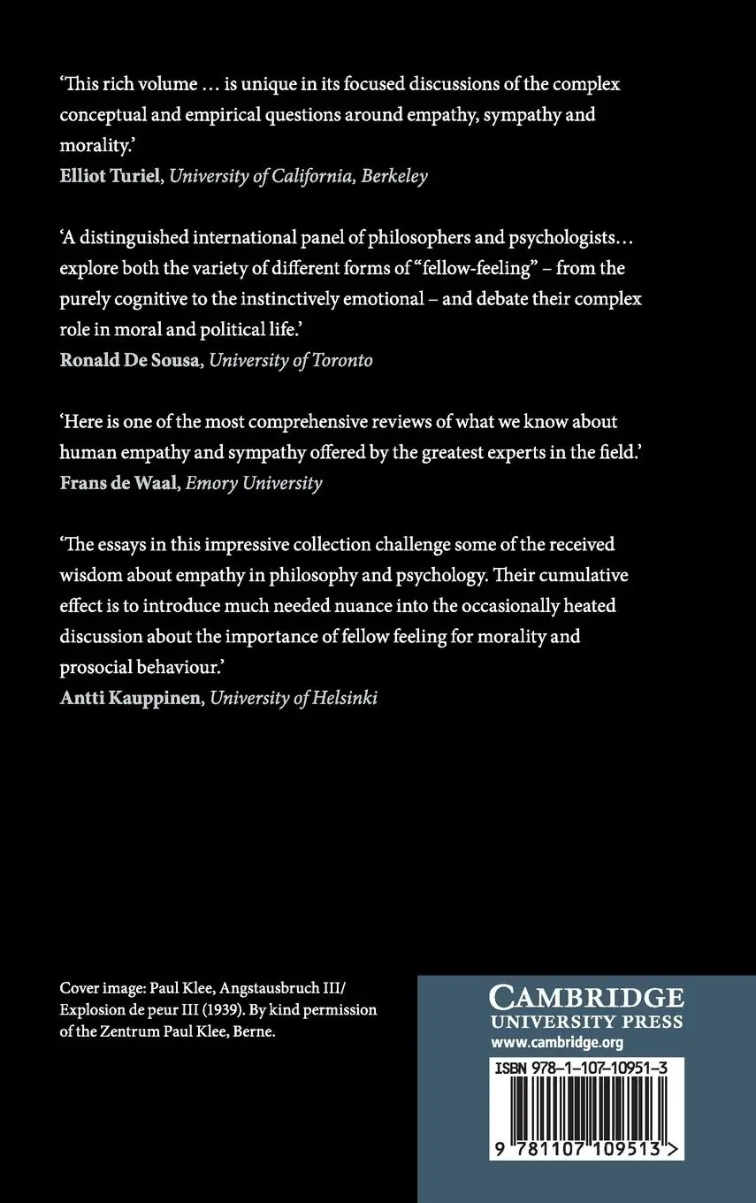 Rückseite: 9781107109513 | Forms of Fellow Feeling | Neil Roughley (u. a.) | Buch | Englisch